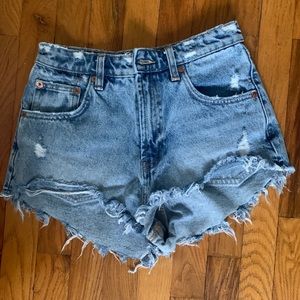 Zara High Rise Shorts